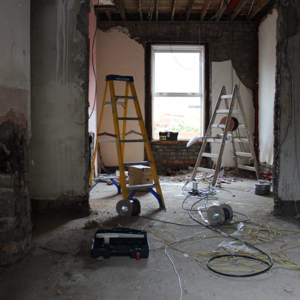 Edwardian Renovation - before - kitchen